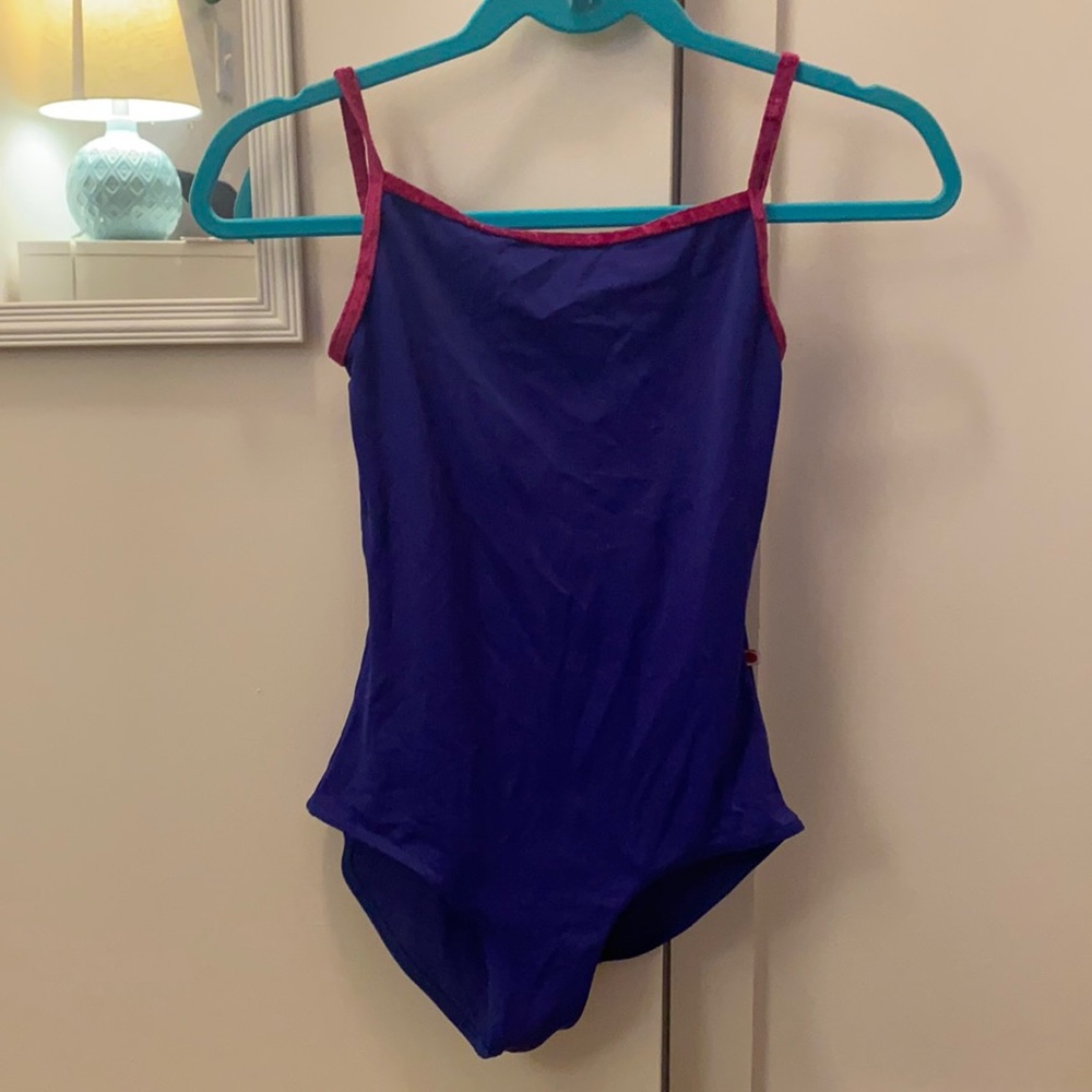 blue Yumiko leotard